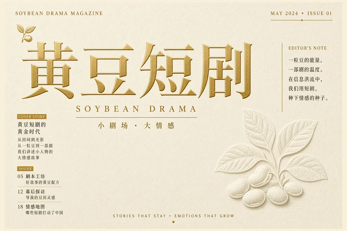 黄豆短剧品牌介绍与阅读理念